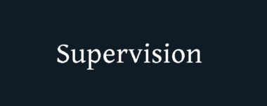 Supervision Services